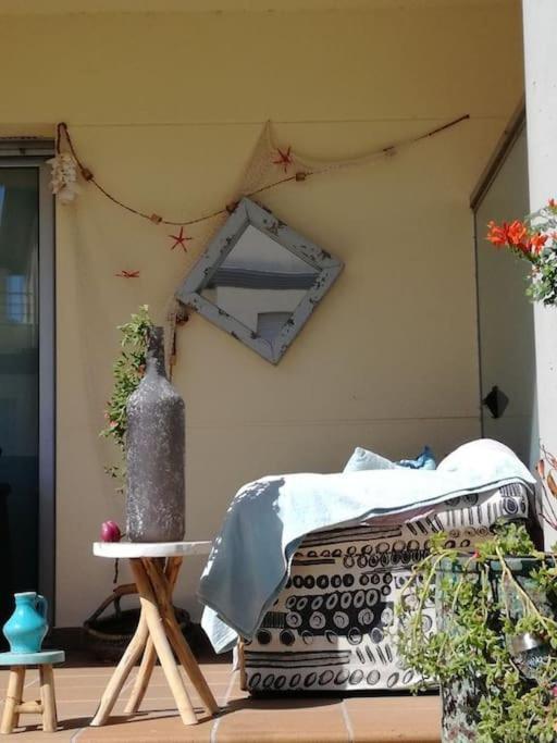 Residence Avec Piscine Face A La Mer, 1Ere Ligne Llança Eksteriør bilde
